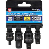BlueSpot 4pc Impact Socket Converter Reducer Adapter Set 1/4" 1/2" 3/8"